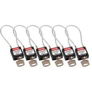 Cadeados de cabo compactos